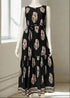 Summer Casual Printed Sleeveless Maxi Dress